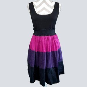 Donna Morgan Colorblock Dance Party Dress